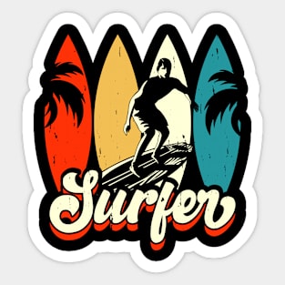 Surfer T Shirt For Women Men Sticker